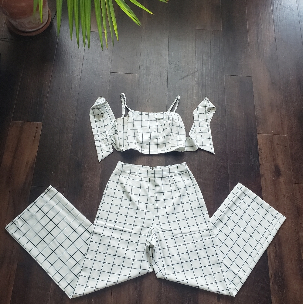 Two Piece Pant Set